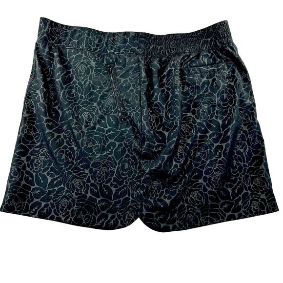 Orvis Skort Womens XXL Black Floral Pull On Lined Shorts Performanc Tennis Sport - Picture 8 of 13
